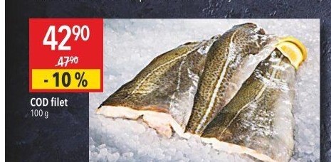 Treska obecná filet