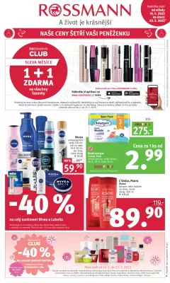 akční leták ROSSMANN drogerie 10.5.2023-23.5.2023