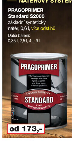 Barva na kov Standard Pragoprimer