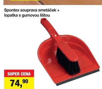 Smetáček a lopatka Spontex