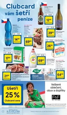 akční leták Tesco 10.5.2023-16.5.2023
