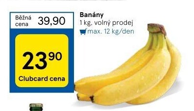 Banány - Tesco akcniletaky.com