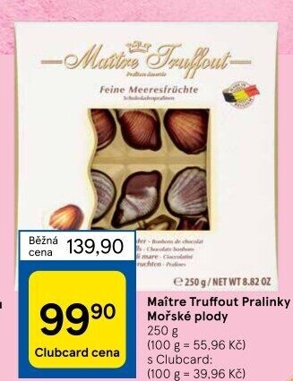 Bonboniéra Mořské plody Maitre Truffout