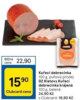 Debrecínka kuřecí