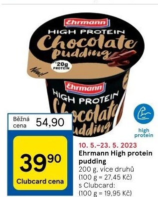 Dezert pudink High protein Ehrmann
