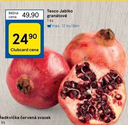 Granátové jablko Tesco