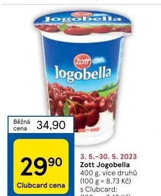 Jogurt Jogobella Zott