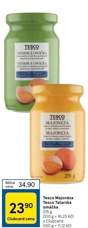 Majonéza Tesco