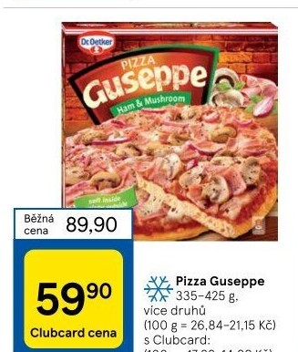Pizza mražená Guseppe Dr. Oetker