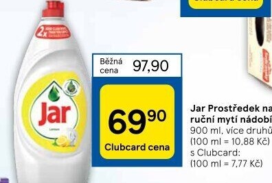 Prostředek na nádobí Jar
