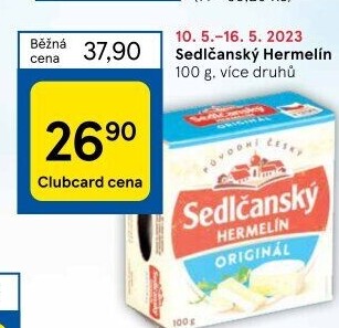 Sýr Hermelín Sedlčanský