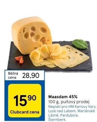 Sýr Maasdamer 45%