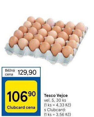 Vejce S Tesco