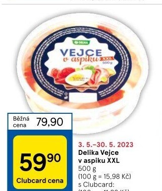 Vejce v aspiku Delika