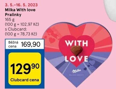 Bonboniéra With Love Milka
