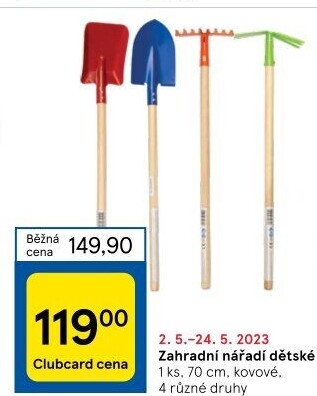 Dětské zahradní nářadí