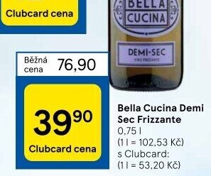 Frizzante Demi Sec Bella Cucina