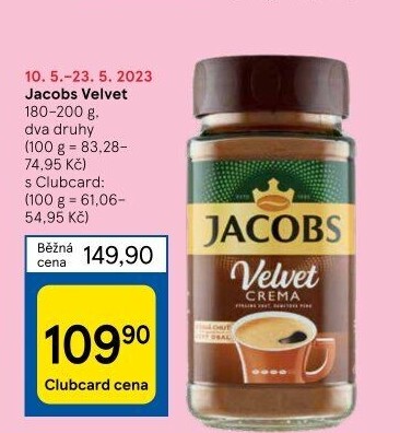 Instantní káva Jacobs Velvet