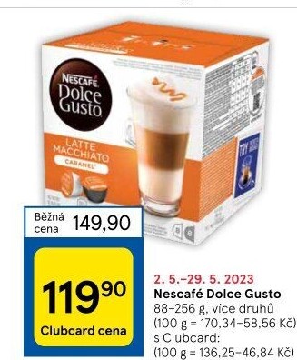 Kapsle Dolce Gusto Nescafé