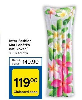 Nafukovací lehátko Intex