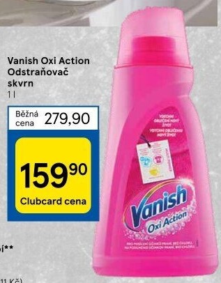 Odstraňovač skvrn gelový Vanish Oxi Action