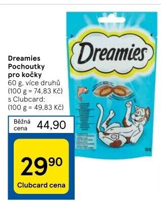 Pamlsky pro kočky Dreamies Whiskas