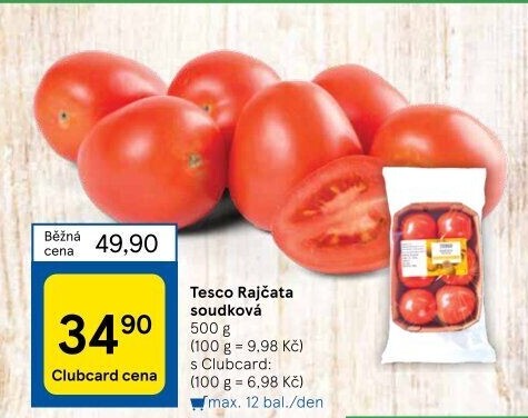 Rajčata soudková Tesco