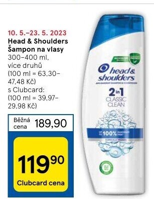 Šampon proti lupům Head&amp