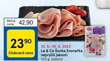 Šunka Zvonařka nejvyšší jakosti LE&amp