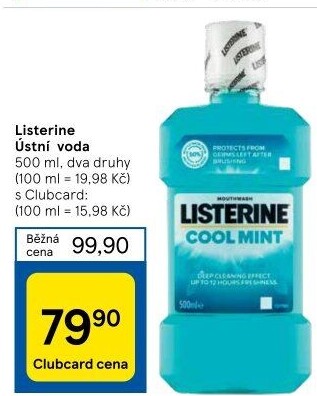 Ústní voda Listerine