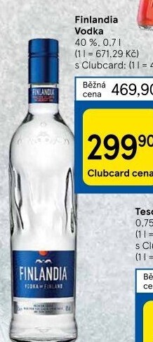 Vodka Finlandia
