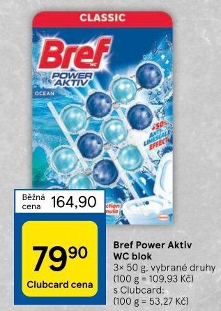 WC blok tuhý Power Aktiv Bref