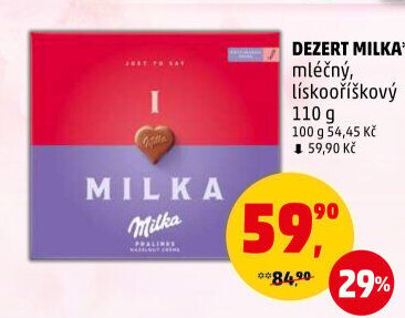 Bonboniéra I Love Milka