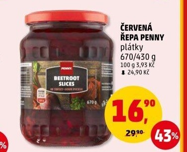 Červená řepa Penny