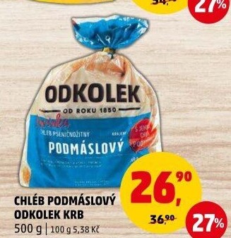 Chléb podmáslový Odkolek