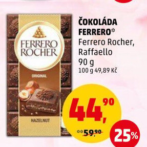 Čokoláda Ferrero