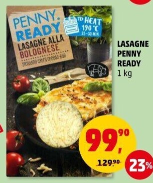 Lasagne Penny Ready