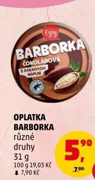 Oplatky Barborka Enjoy