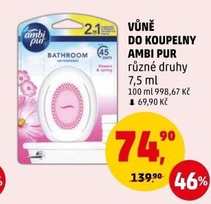 Osvěžovač vzduchu Bathroom Ambi Pur