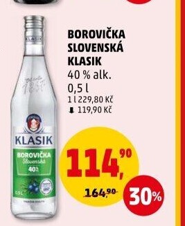 Pálenka Borovička slovenská Klasik St. Nicolaus