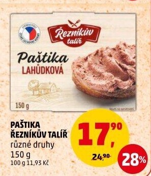 Paštika Řezníkův talíř
