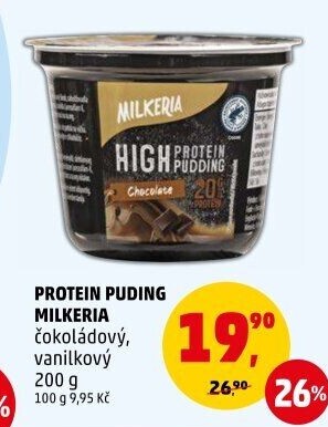 Proteinový pudink Milkeria