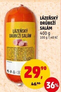 Salám drůbeží lázeňský
