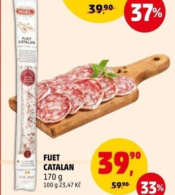 Salám Fuet Catalan Noel