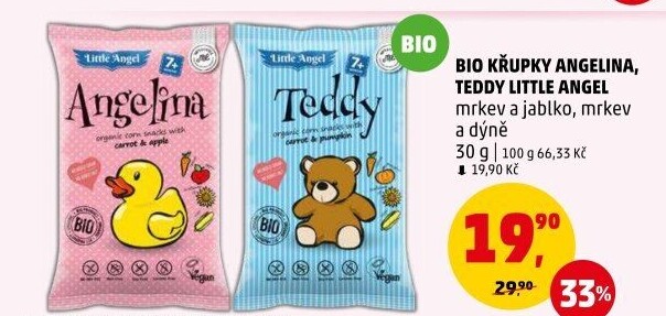 Snack bez lepku pro děti Little Angel