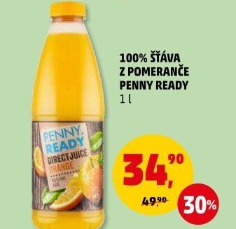Šťáva 100% Penny Ready