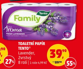 Toaletní papír 2vrstvý Tento