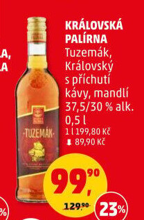 Tuzemák Královská palírna