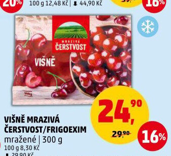 Višně mražené Mrazivá Čerstvost