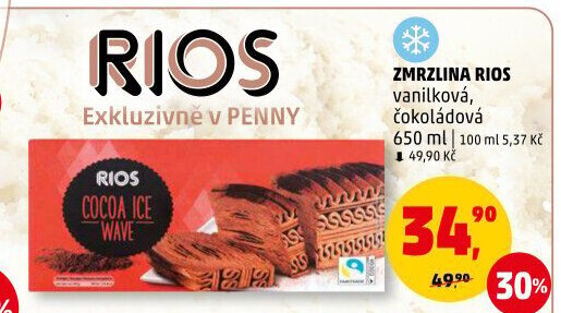 Zmrzlinová roláda Wave Rios